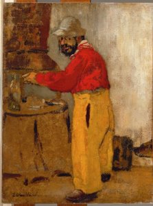 Henri de Toulouse-Lautrec, i Villeneuve sur Yonne, blant Natansons av Henri de Toulouse Lautrec