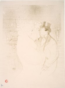 Ida Heath au Bar av Henri de Toulouse-Lautrec