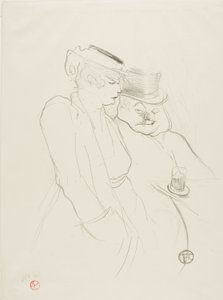 I førtiårene av Henri de Toulouse Lautrec