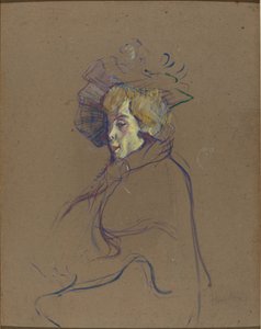 Jane Avril, 1892. av Henri de Toulouse Lautrec