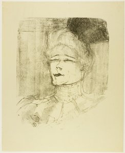 Jeanne Granier, fra Treize Lithographies av Henri de Toulouse-Lautrec