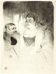 dømme av Henri de Toulouse-Lautrec