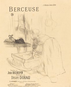 La Berceuse, 1895-1896 von Henri de Toulouse Lautrec