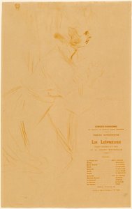 Den spedalske, 1896. av Henri de Toulouse Lautrec