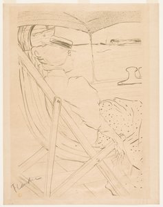 Passasjeren på 54 av Henri de Toulouse Lautrec
