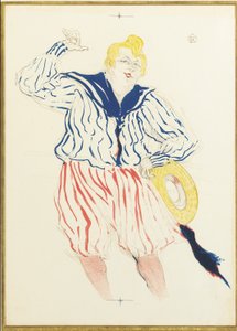 Sjømannssangen, på Stjernen, Le Havre av Henri de Toulouse Lautrec