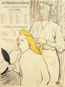 Frisyren av Henri de Toulouse Lautrec
