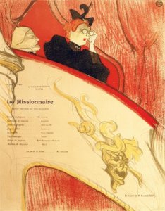 Logen ved den gylne mascron av Henri de Toulouse Lautrec