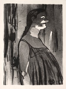Café-konserten: Fru Abdala av Henri de Toulouse Lautrec