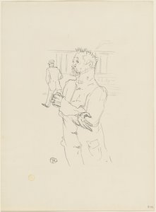 Der Narr von Henri de Toulouse Lautrec