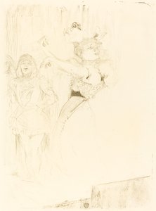 Lender tanzt den Bolero in Chilperic, 1895