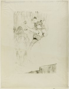 Långiver danser boleroen i Chilpéric av Henri de Toulouse Lautrec