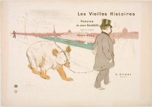 Gamle historier, omslag av Henri de Toulouse Lautrec