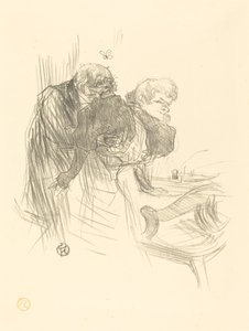 gamle sommerfugler av Henri de Toulouse Lautrec