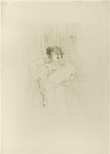 Luce Myres, sett forfra av Henri de Toulouse Lautrec
