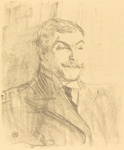 Lucien Guitry av Henri de Toulouse Lautrec
