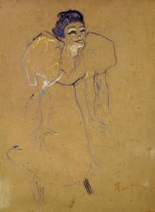 Mademoiselle Polaire von Henri de Toulouse Lautrec