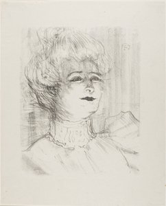 Marie-Louise Marsy, aus Treize Lithographies von Henri de Toulouse-Lautrec