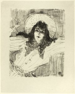 May Belfort, aus Treize Lithographies von Henri de Toulouse-Lautrec