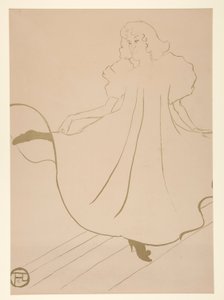 May Milton av Henri de Toulouse-Lautrec