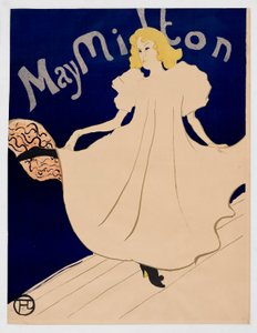May Milton av Henri de Toulouse-Lautrec