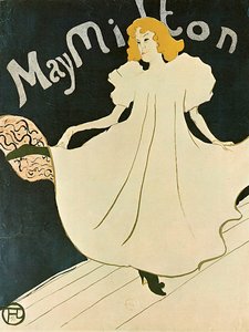 May Milton, 1895 von Henri de Toulouse Lautrec