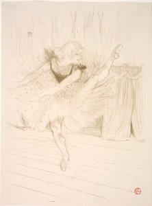 Miss Ida Heath, engelsk danser av Henri de Toulouse Lautrec