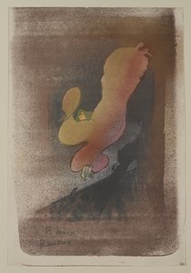 Frøken Loïe Fuller, 1893 (fargelitografi på vevd papir) av Henri de Toulouse Lautrec