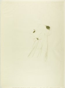 Miss May Belfort (stor tallerken) av Henri de Toulouse-Lautrec