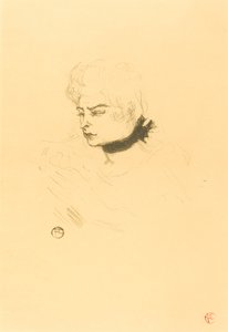 Frøken Green Pea av Henri de Toulouse Lautrec