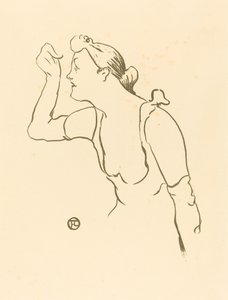 Paula Brébion, 1893 von Henri de Toulouse Lautrec