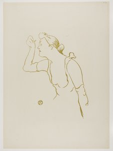 Paula Brébion, aus Le Café-Concert von Henri de Toulouse-Lautrec