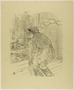 Polin, fra Treize Lithographies av Henri de Toulouse-Lautrec