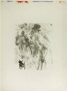 Polske jøder, Carlsbad, fra Ved foten av Sinai av Henri de Toulouse Lautrec