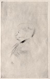 Porträt von M. X. von Henri de Toulouse-Lautrec