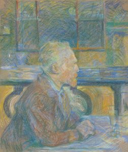 Portrett av Vincent van Gogh, 1887 (pastell på papp)