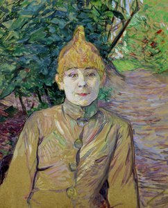 Portrett av en kvinne, muligens den franske danseren Louise Weber (1870-1927) kjent som 