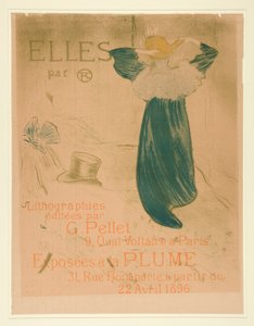 Plakat av Frontispice for av Henri de Toulouse-Lautrec