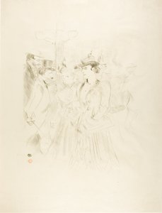Promenade av Henri de Toulouse Lautrec