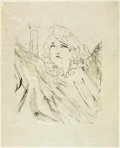 Sarah Bernhardt, aus Treize Lithographies von Henri de Toulouse-Lautrec