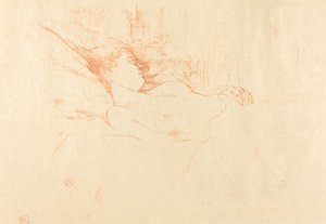Sove av Henri de Toulouse Lautrec