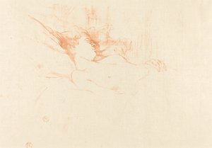 Sove av Henri de Toulouse Lautrec