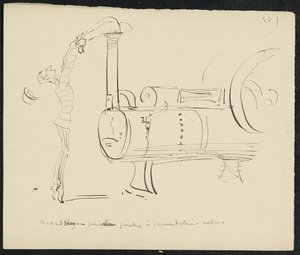 Untergang, 1881 von Henri de Toulouse Lautrec