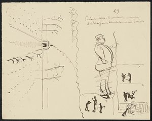 Nedsenkning, 1881 av Henri de Toulouse Lautrec