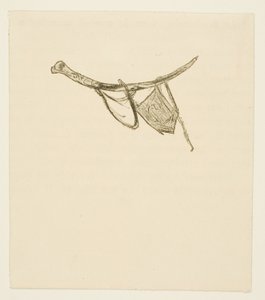 Halestykke fra Ved foten av Sinai av Henri de Toulouse Lautrec