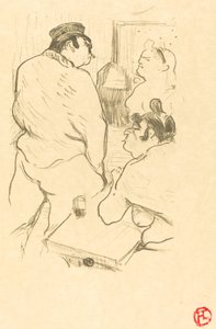 Terror for Grenelle av Henri de Toulouse Lautrec