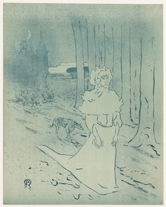 Chatelaine eller Tocsin av Henri de Toulouse Lautrec
