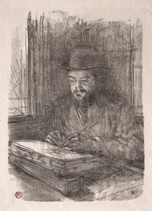 Den gode litografen av Henri de Toulouse Lautrec