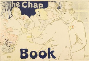 The Irish and American Bar, rue Royale, plakat for The Chap Book, 1895