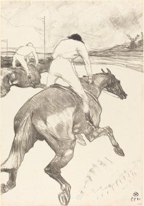 The Jockey (Le jockey) av Henri de Toulouse Lautrec